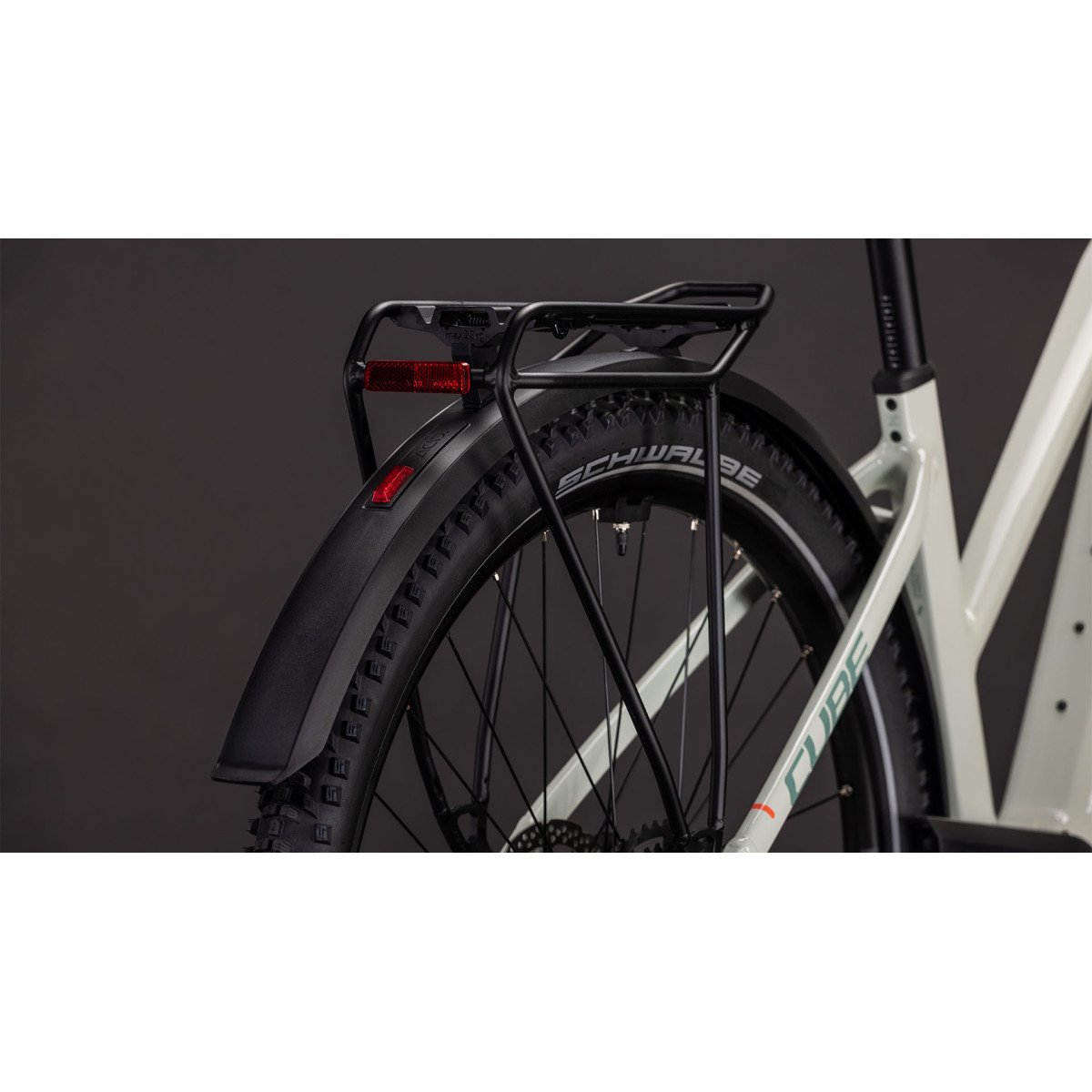 Cube Nuride Hybrid Performance 600 Trapeze desertstone'n'grey 2026 elektrinis dviratis