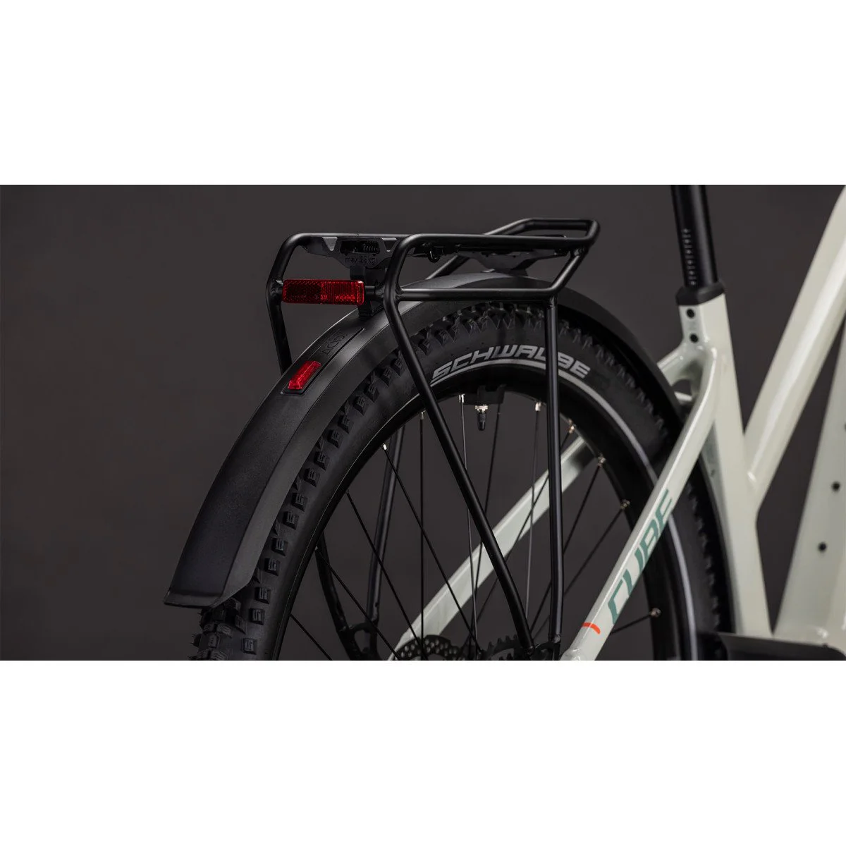 Cube Nuride Hybrid Performance 600 Trapeze desertstone'n'grey 2026 elektrinis dviratis