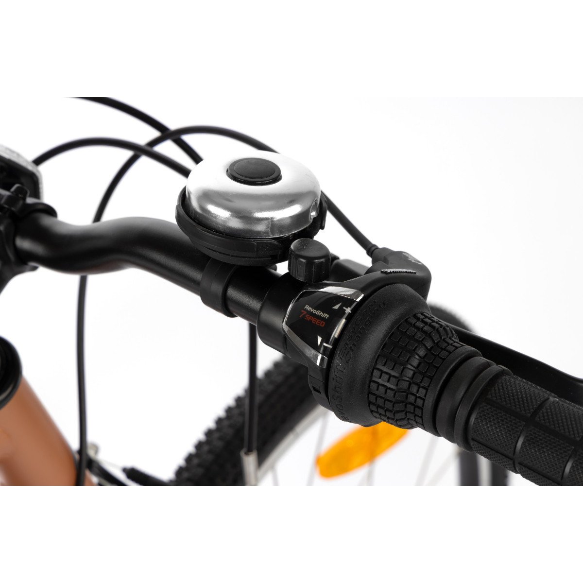 Karbon Superlight Alu 26 copper dviratis
