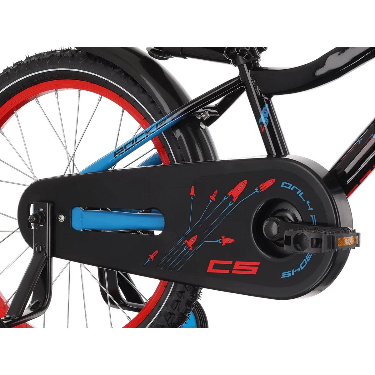 Tabou Rocket CS 14 black-blue dviratis