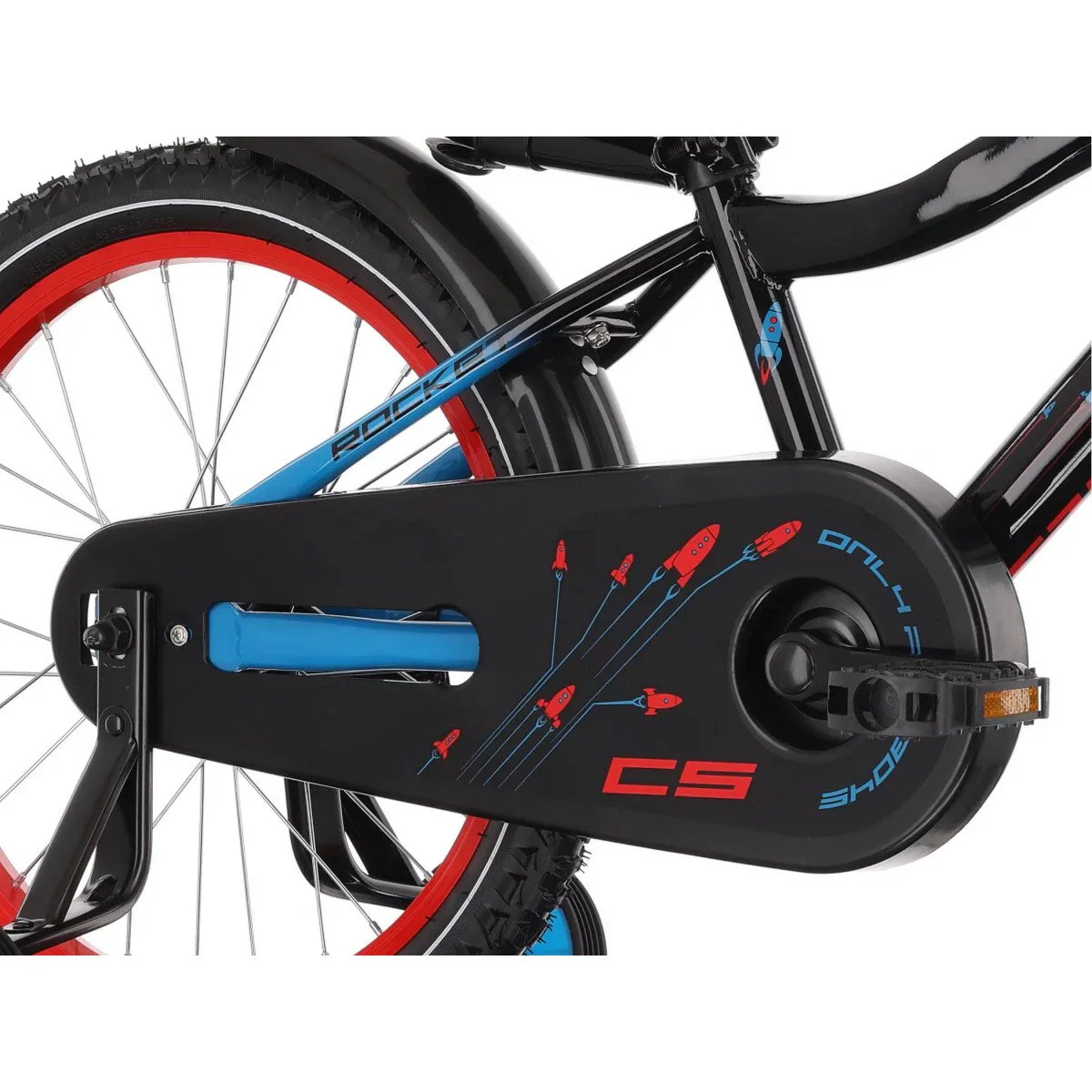 Tabou Rocket CS 14 black-blue dviratis