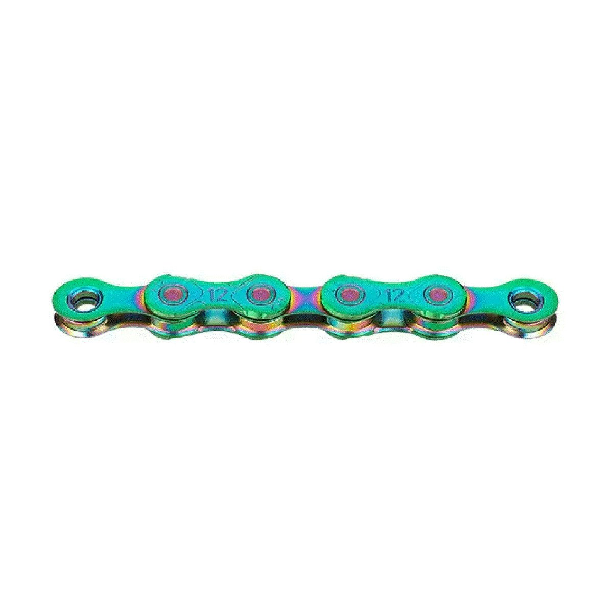 KMC X12 Aurora Green 126L grandinė | 12 pavarų