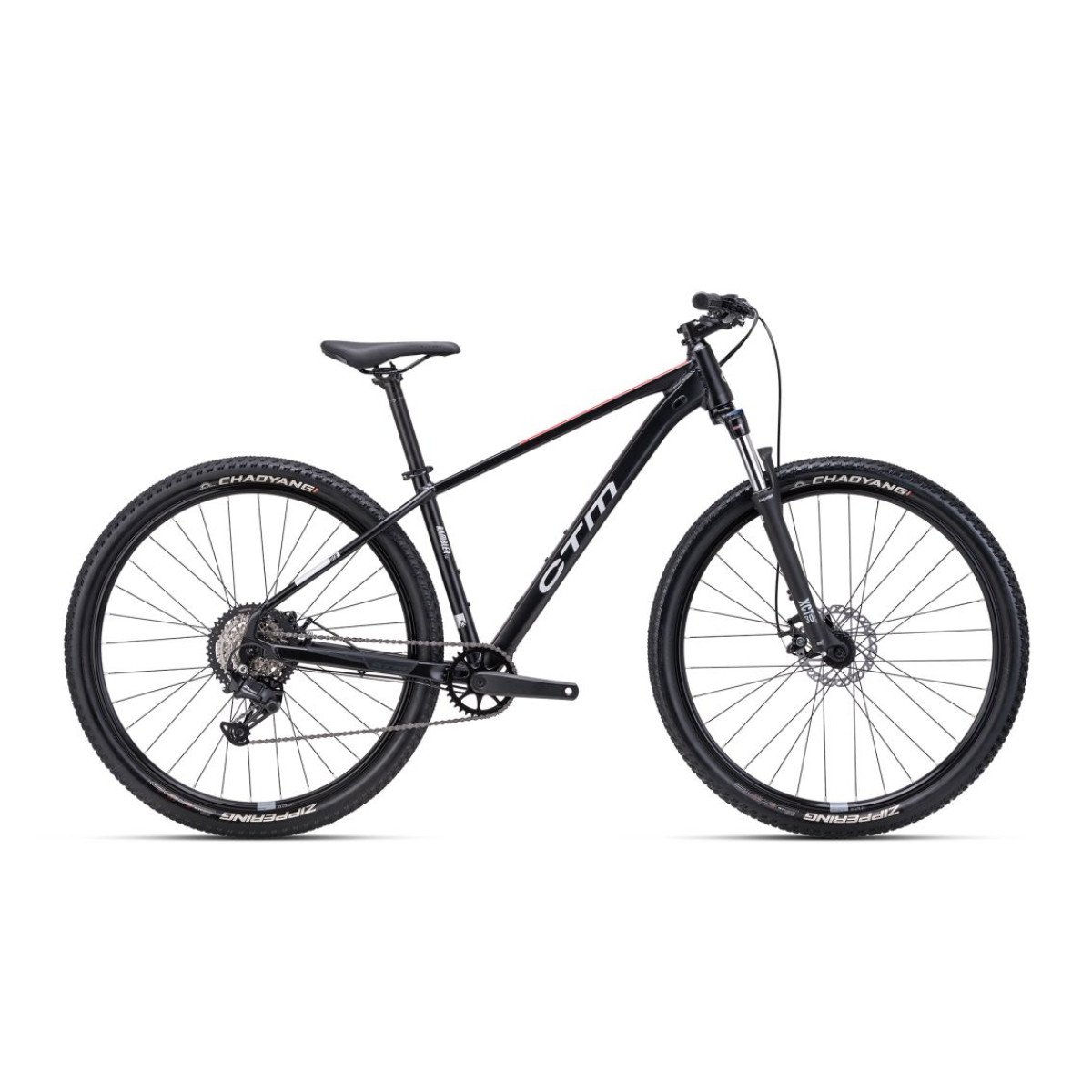 CTM Rambler 1.0 29'' matt black / silver 2025 dviratis