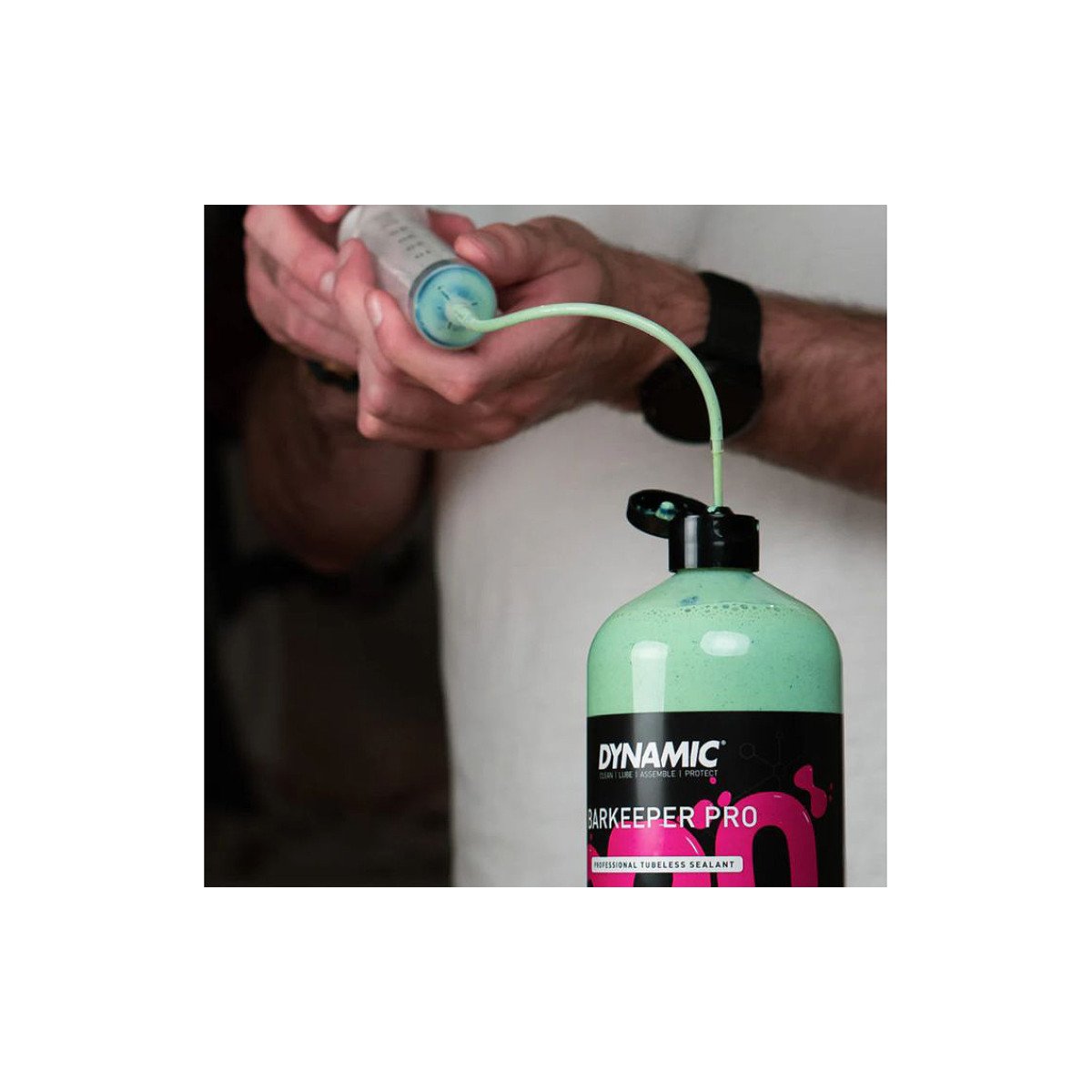 Dynamic Bekamerinių padangų skystis Barkeeper PRO Tubeless Sealant