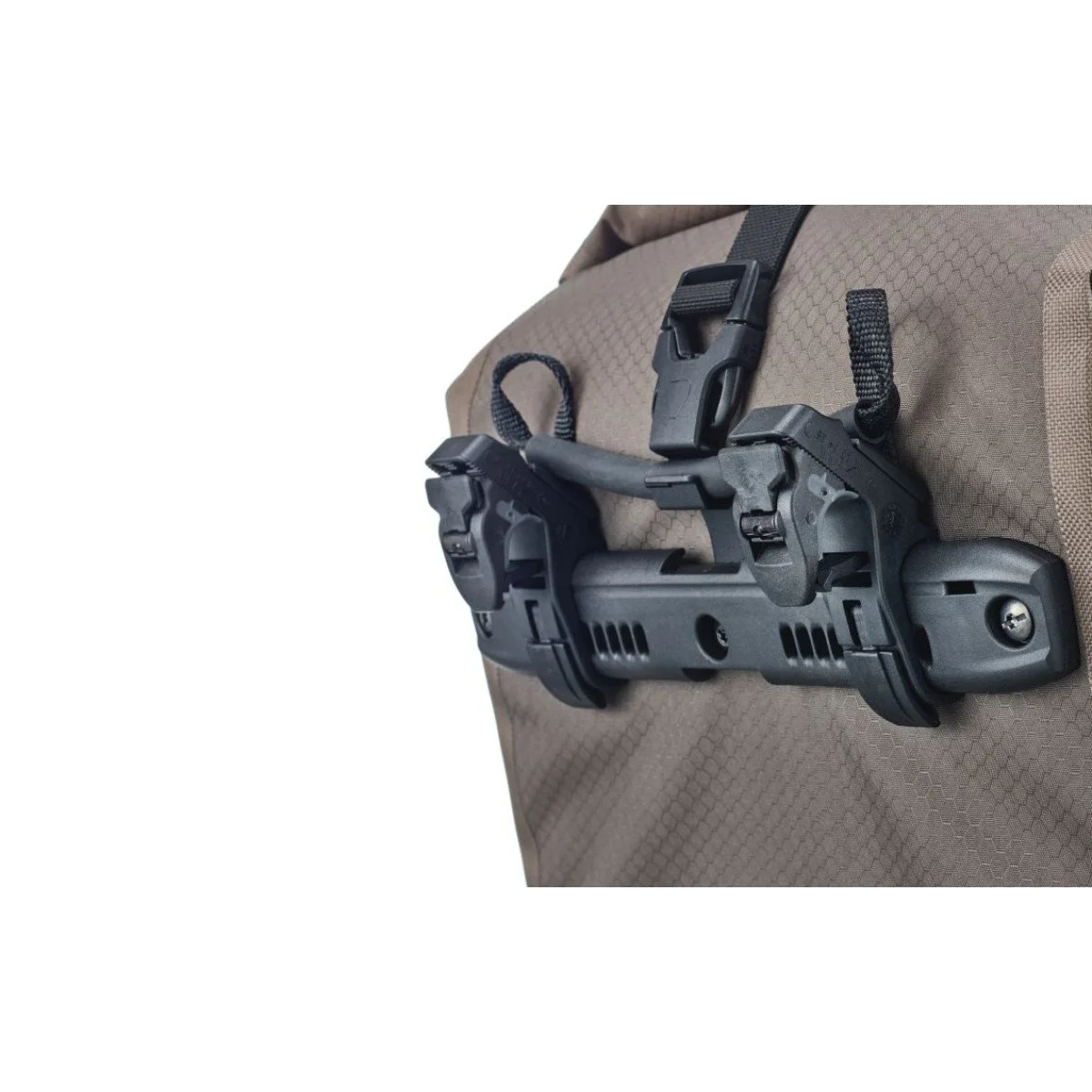 Ortlieb Gravel-Pack Single Dark Sand krepšys ant bagažinės | Quick-Lock2.2 / 14.5L