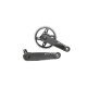 SRAM Force AXS E1 DUB Wide Power Meter priekinis žvaigždžių blokas 165mm, 42T, 1x12/13 pavarų