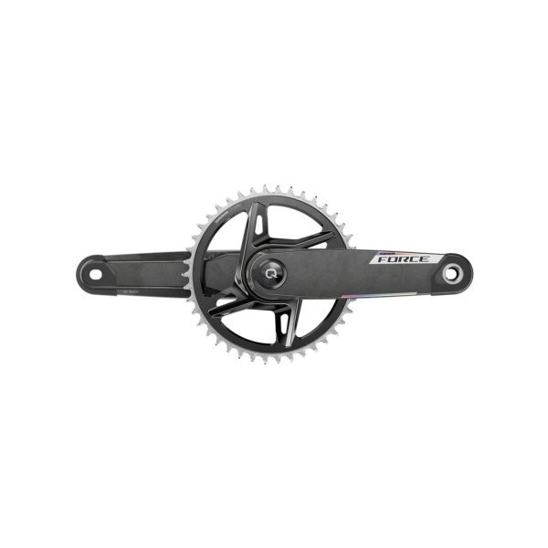 SRAM Force AXS E1 DUB Wide Power Meter priekinis žvaigždžių blokas 165mm, 42T, 1x12/13 pavarų