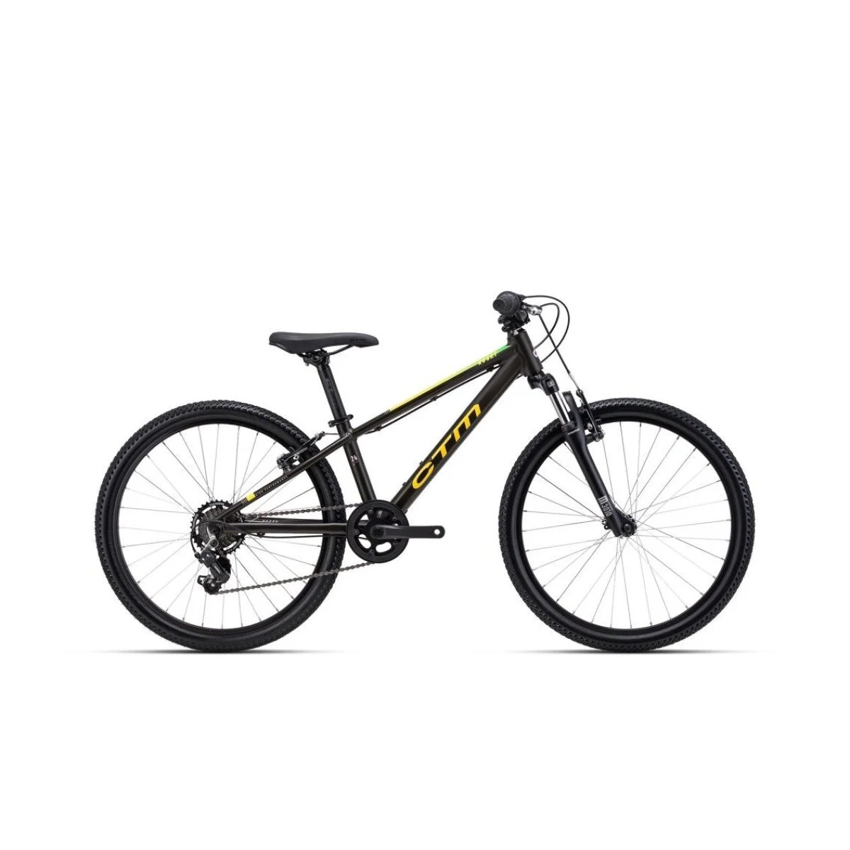 CTM Rocky 1.0 24" - 2026 - matt black dviratis
