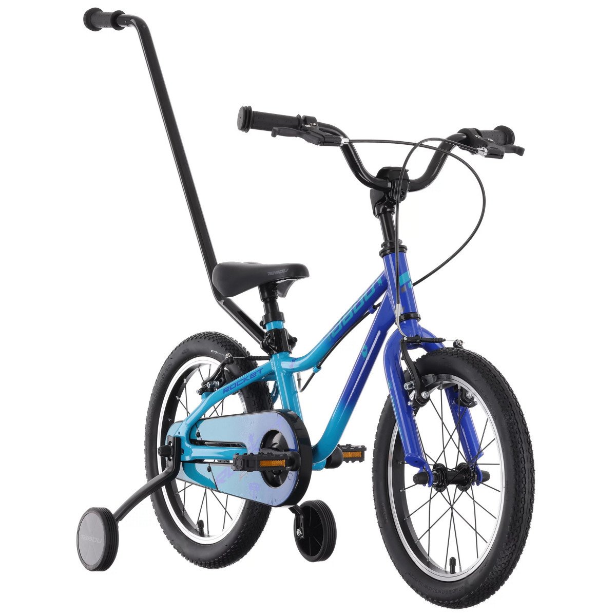 Tabou Rocket FR 12 blue-turq dviratis