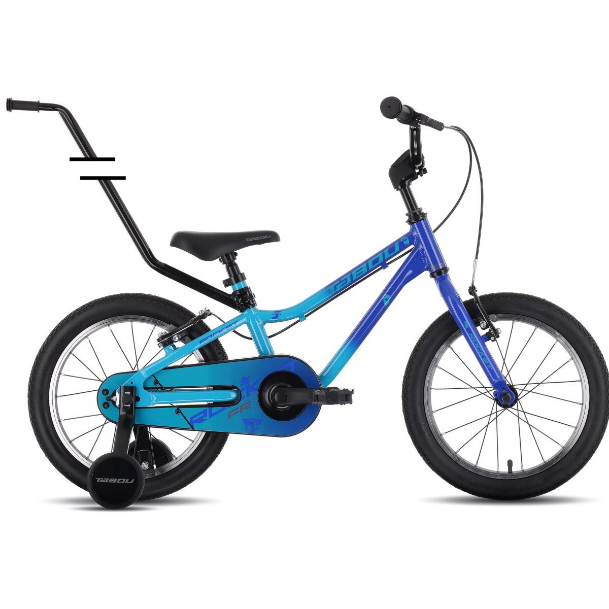 Tabou Rocket FR 12 blue-turq dviratis