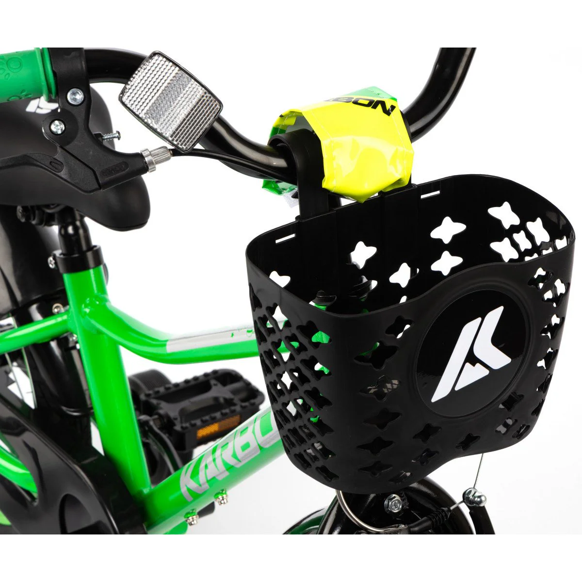Karbon Jazz 16 green neon dviratis