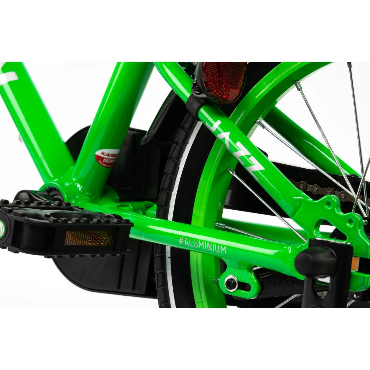 Karbon Jazz 16 green neon dviratis