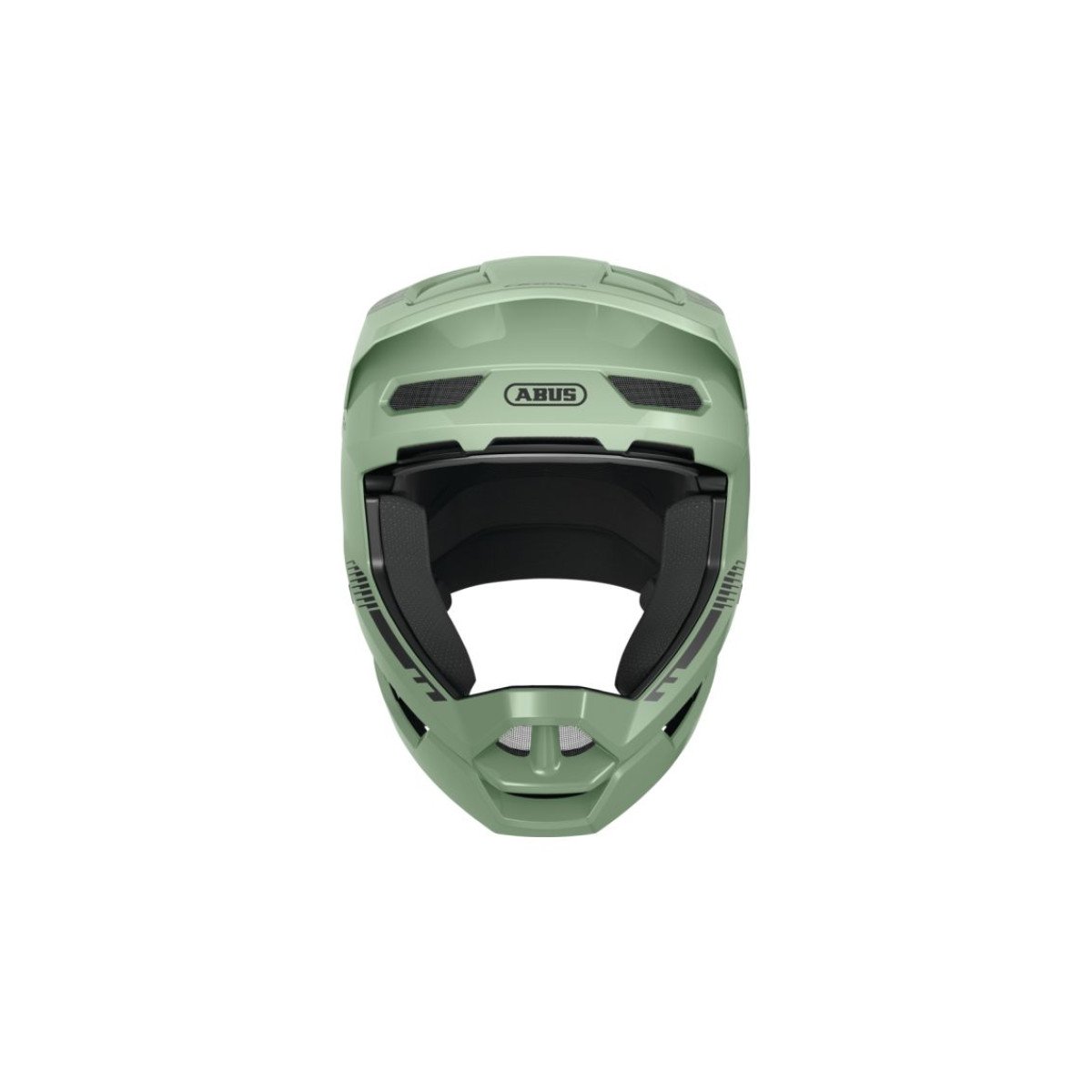 ABUS HiDrop Mist Green pilno veido MTB šalmas