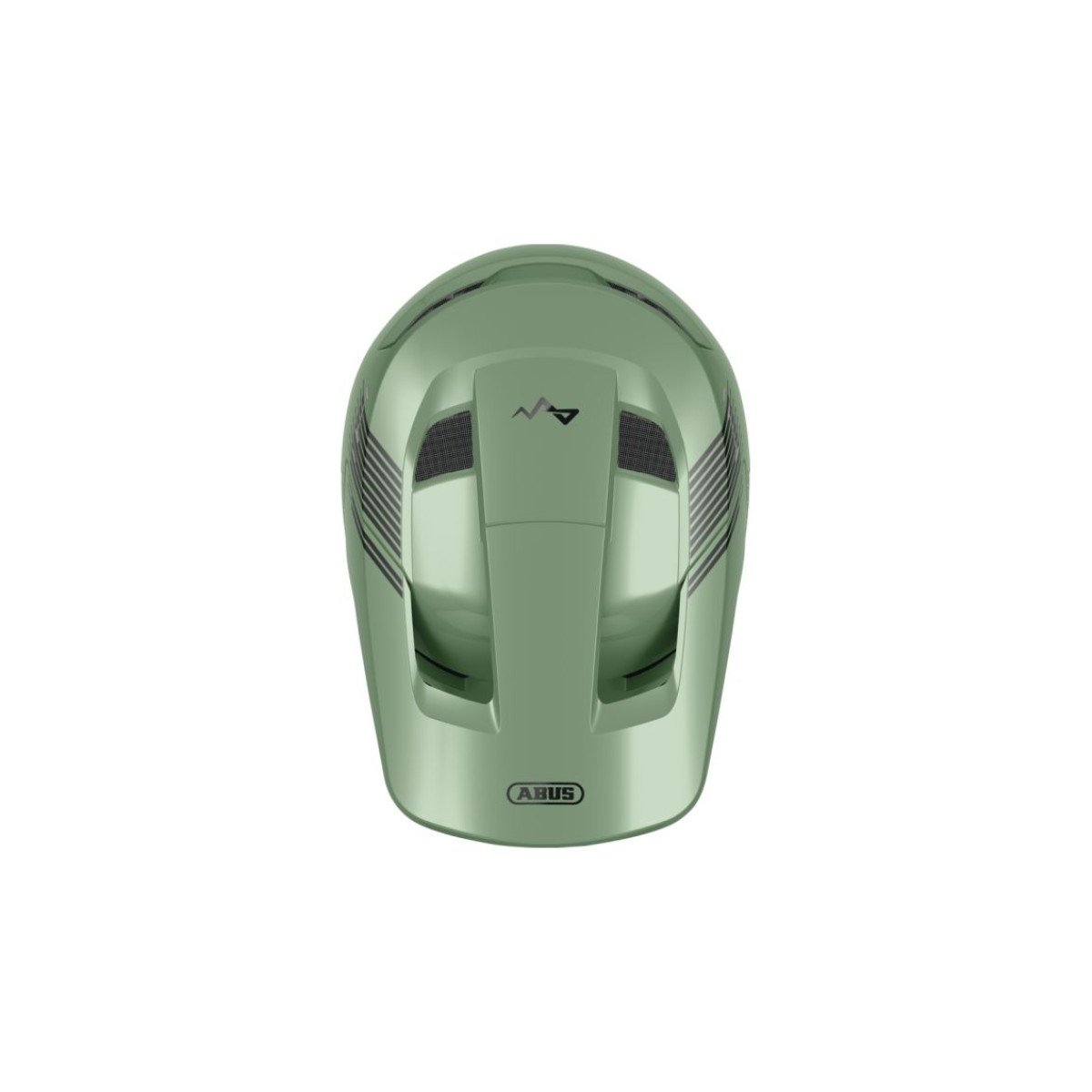ABUS HiDrop Mist Green pilno veido MTB šalmas