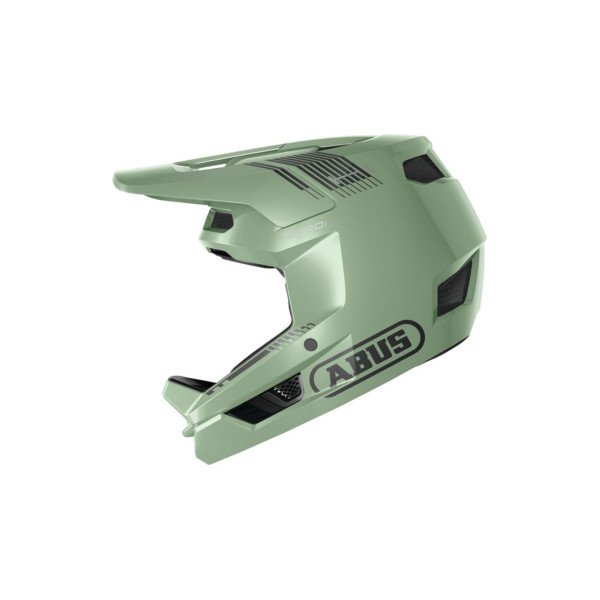 ABUS HiDrop Mist Green pilno veido MTB šalmas