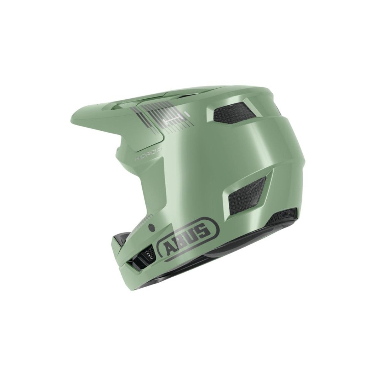ABUS HiDrop Mist Green pilno veido MTB šalmas