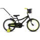 Tabou Rocket CS Alu 12 black-lime dviratis