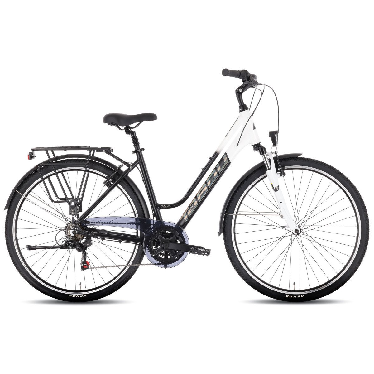 Tabou Kinetic 1 W black-white dviratis