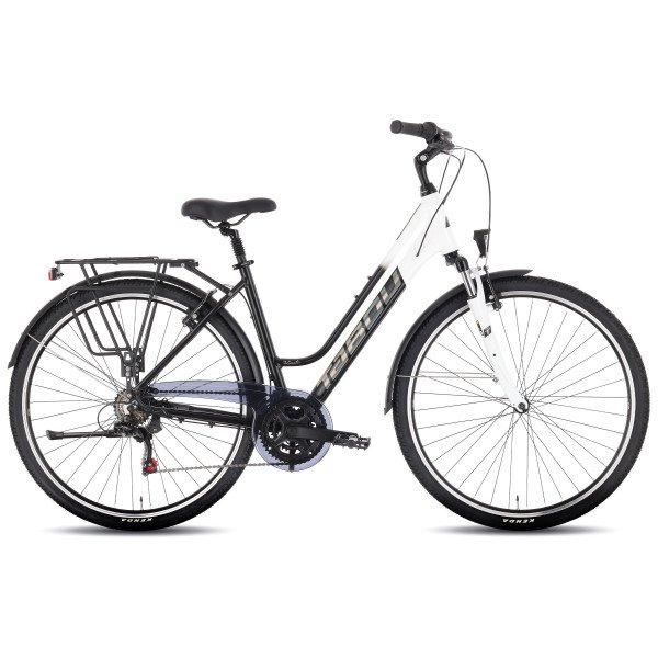 Tabou Kinetic 1 W black-white dviratis