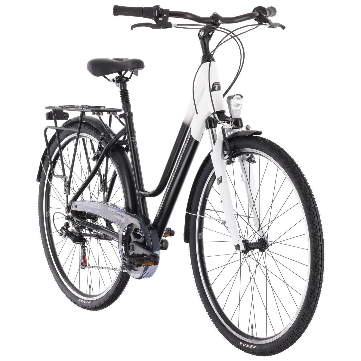 Tabou Kinetic 1 W black-white dviratis
