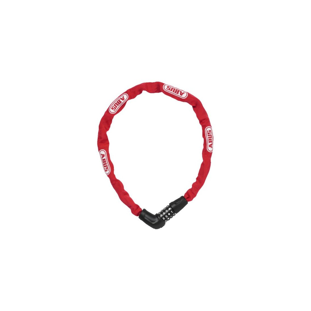 ABUS Steel-O-Chain 5805C/75 Red grandininė spyna