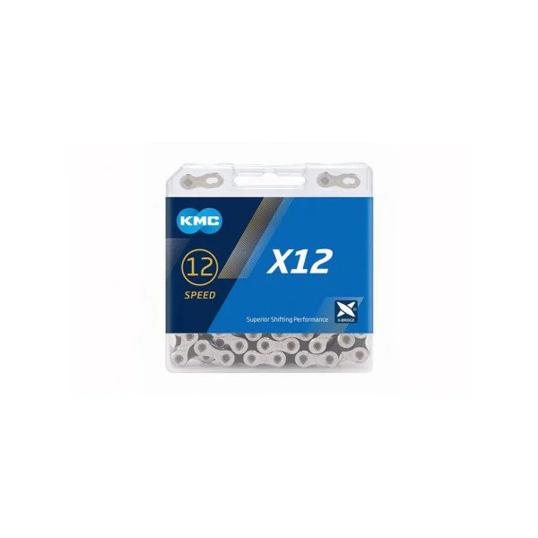 KMC X12 Silver Black grandinė 126L, 12 pavarų