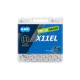 KMC X11EL Silver Waxed 118L grandinė | 11 pavarų KMC X11EL Silver Waxed 118L grandinė | 11 pavarų