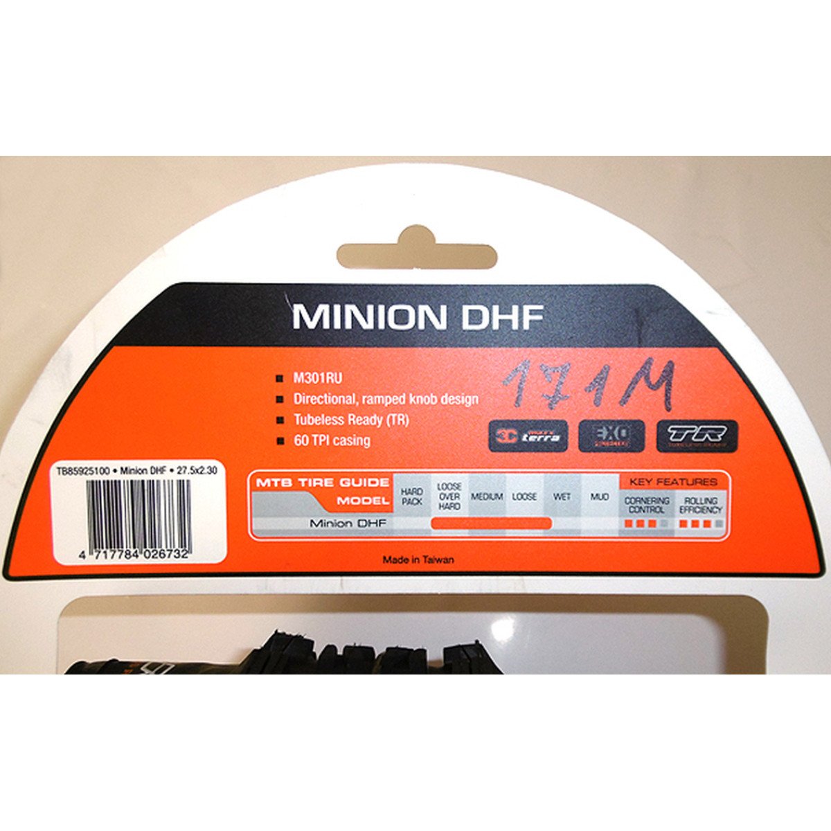 Padanga Maxxis 27.5 x 2.30 Minion DHF TR