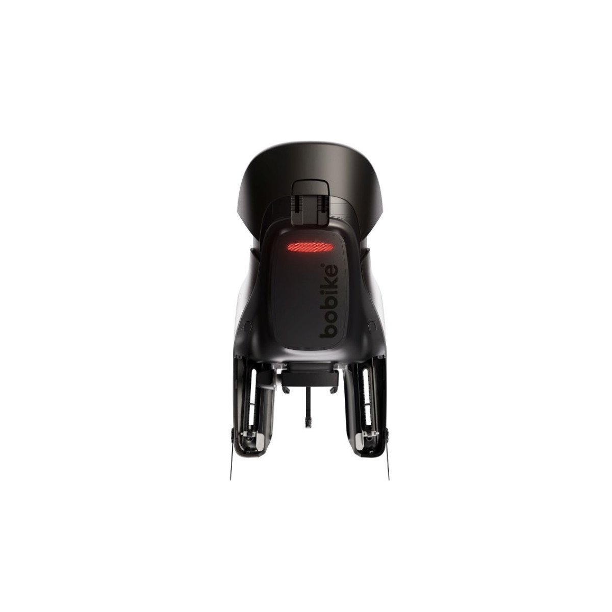 Bobike Exclusive Evolve Maxi Carrier vaikiška kėdutė dviračiui | ant bagažinės / juoda