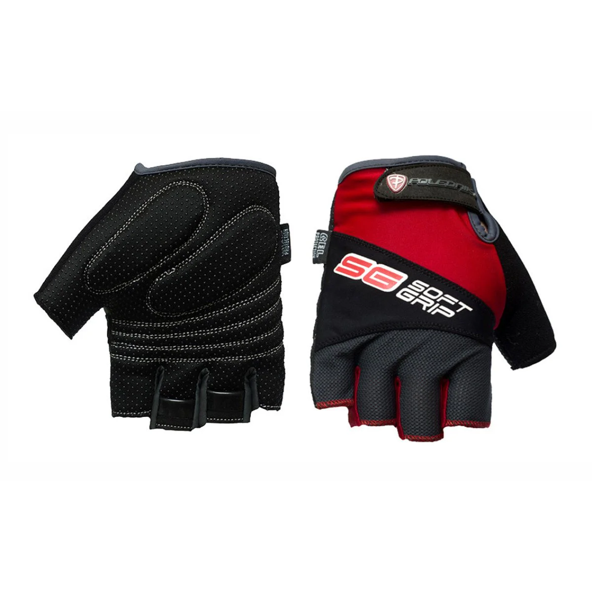 Polednik Soft Grip Pirštinės red