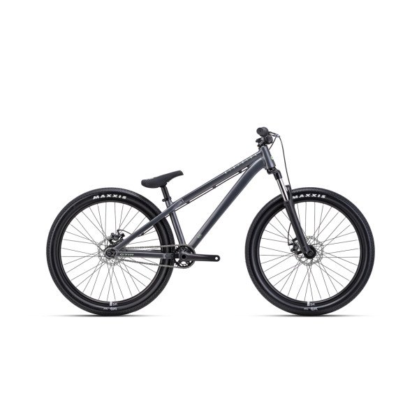 CTM Dirtking 26" - 2025 - matt metallic black-light green BMX dviratis