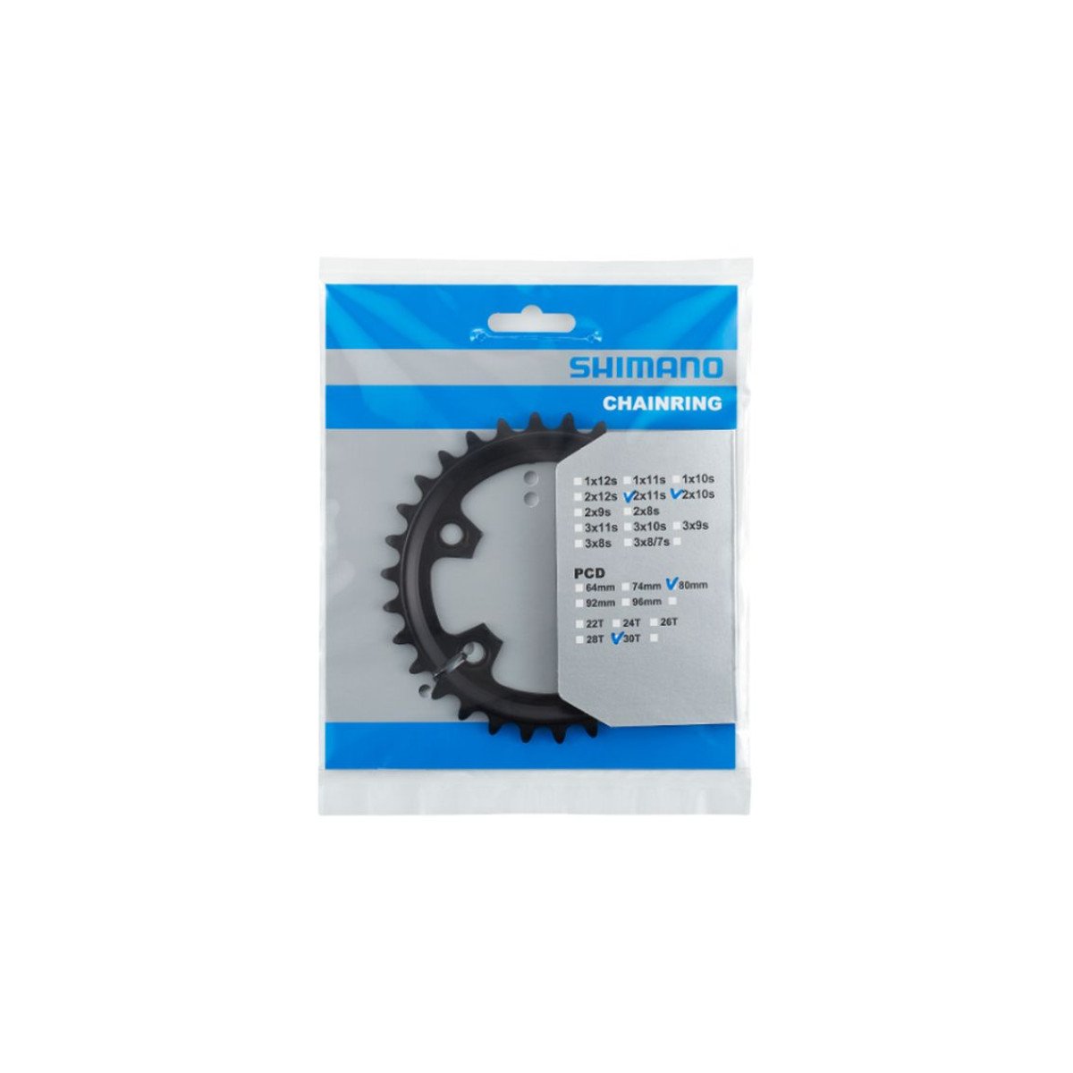 Shimano FC-RX600 GRX žvaigždutė priekinė 30T, 2x10/11 pavarų