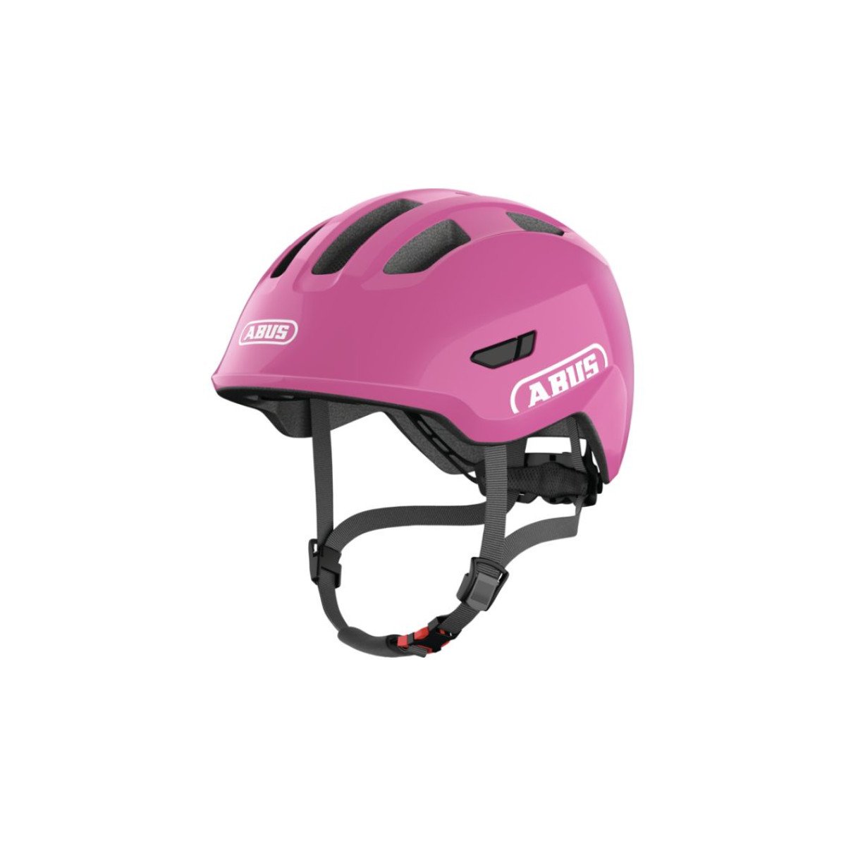 ABUS SMILEY 3.0 Shiny Pink vaikiškas šalmas