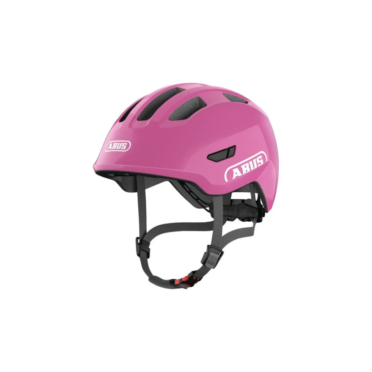 ABUS SMILEY 3.0 Shiny Pink vaikiškas šalmas