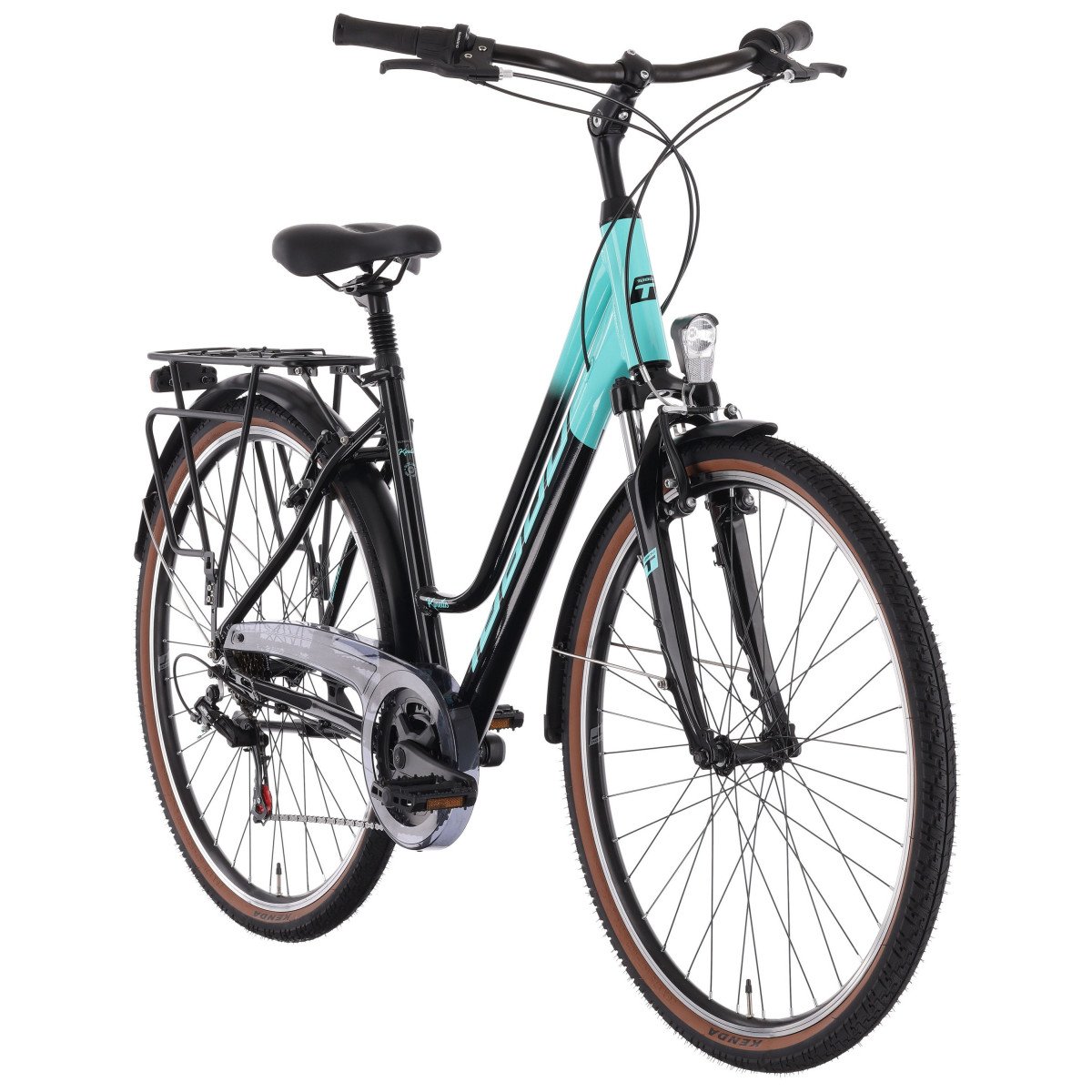 Tabou Kinetic 1 W black-mint dviratis