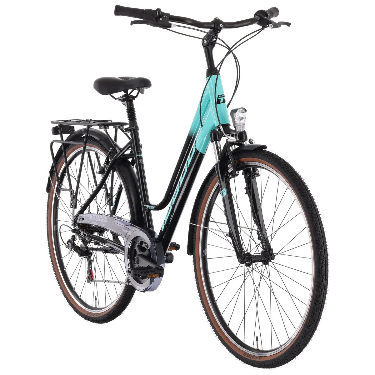 Tabou Kinetic 1 W black-mint dviratis