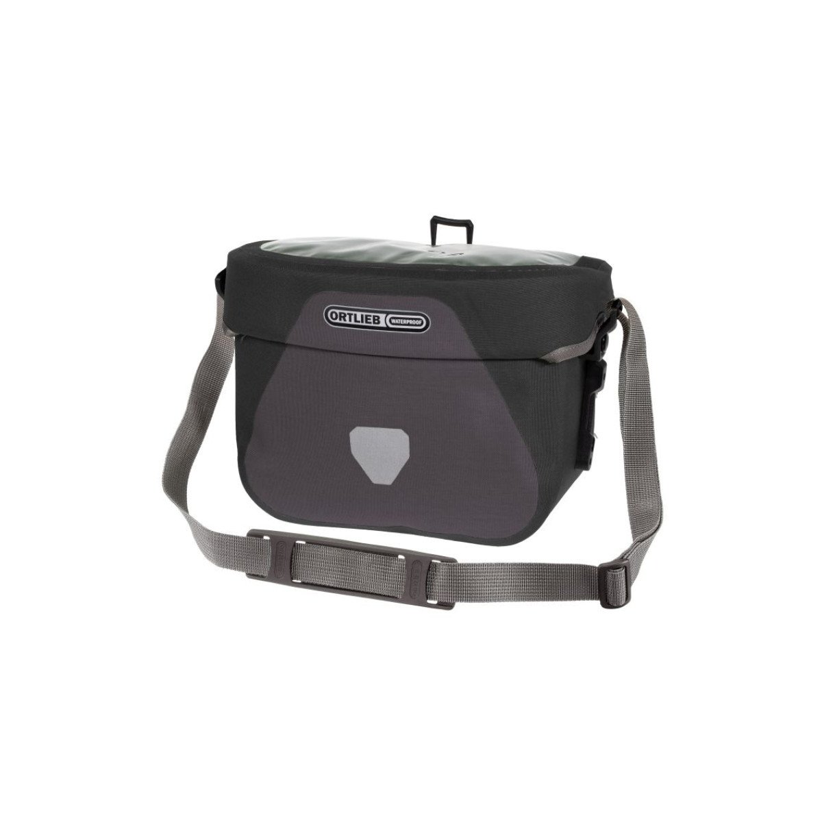 Ortlieb Ultimate Plus Granite - Black krepšys prie vairo | 6.5L