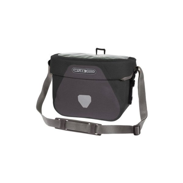 Ortlieb Ultimate Plus Granite - Black krepšys prie vairo | 6.5L