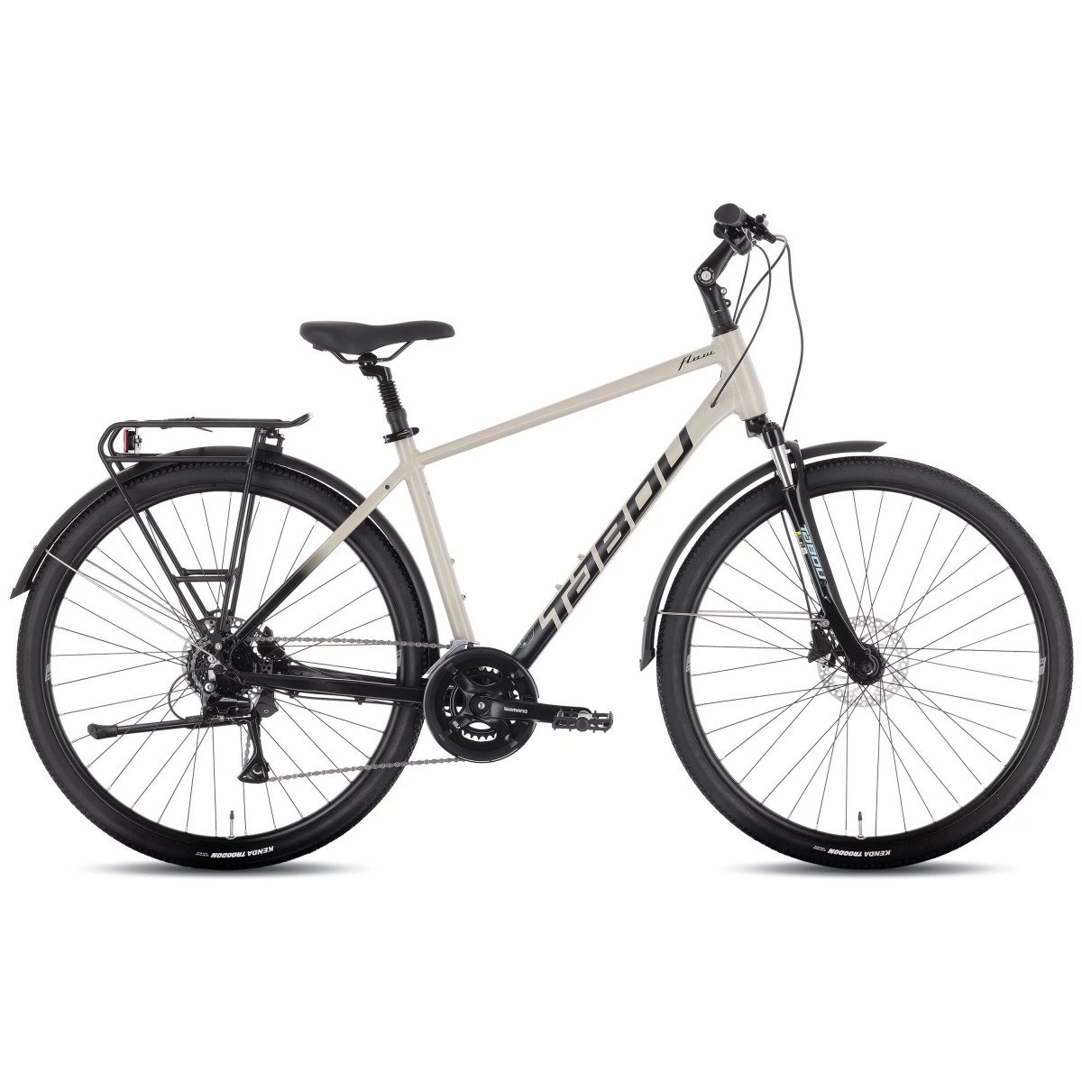 Tabou Flow 2 EQ black-grey dviratis