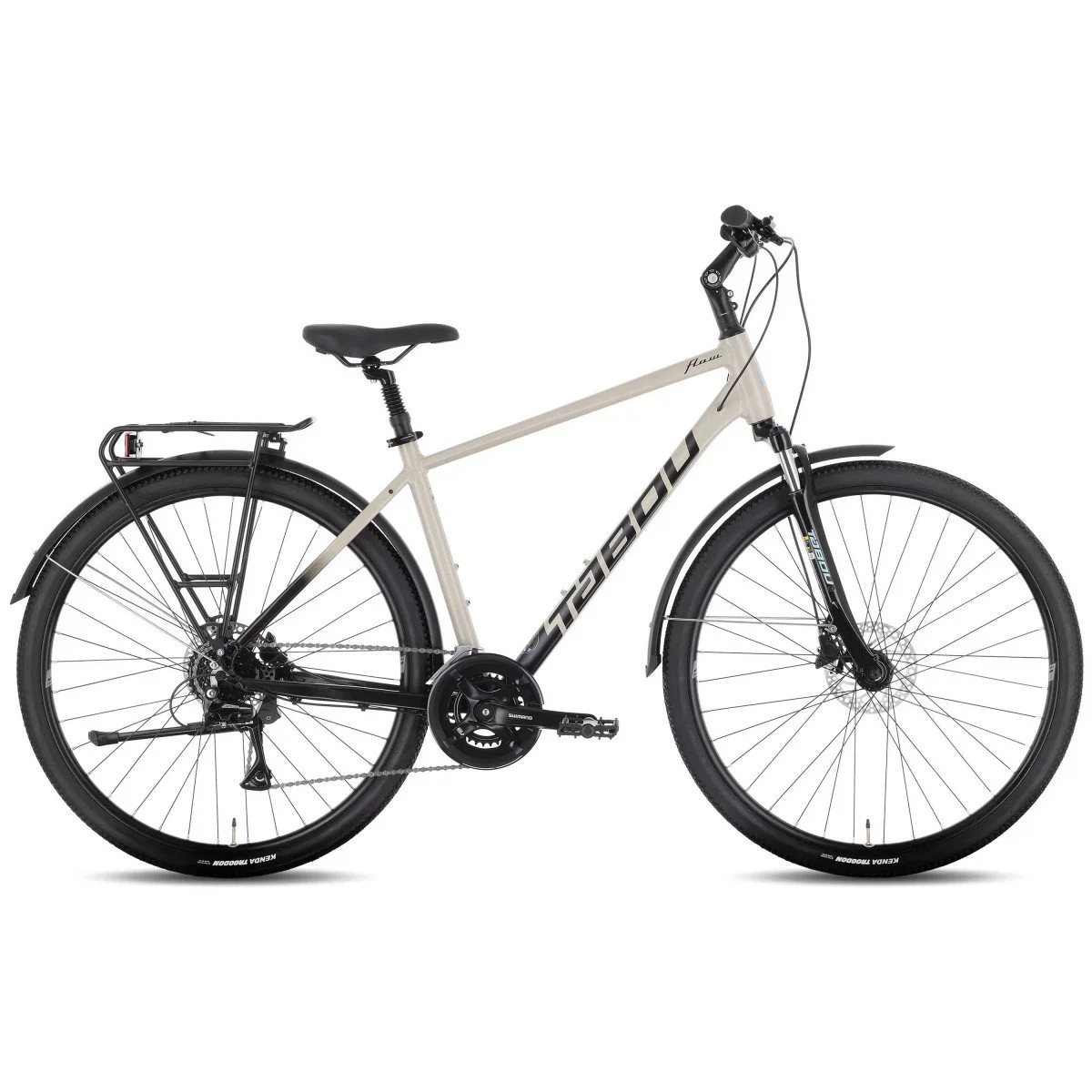 Tabou Flow 2 EQ black-grey dviratis