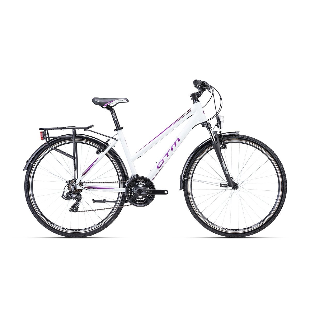 CTM Maxima 1.0 Trekking 28" White violet pearl CTM Maxima 1.0 Trekking 28" White violet pearl