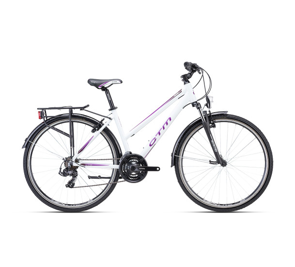 CTM Maxima 1.0 Trekking 28" White violet pearl