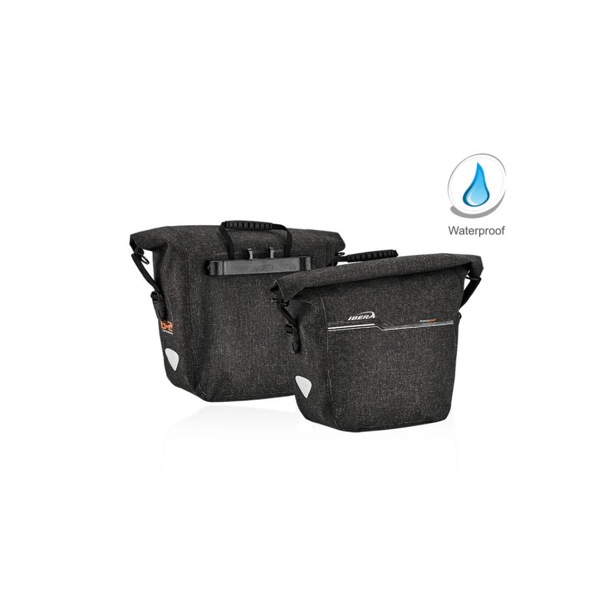 Ibera G-2 Waterproof Bike Pannier IB-BA33 bagažinės krepšys | 12L