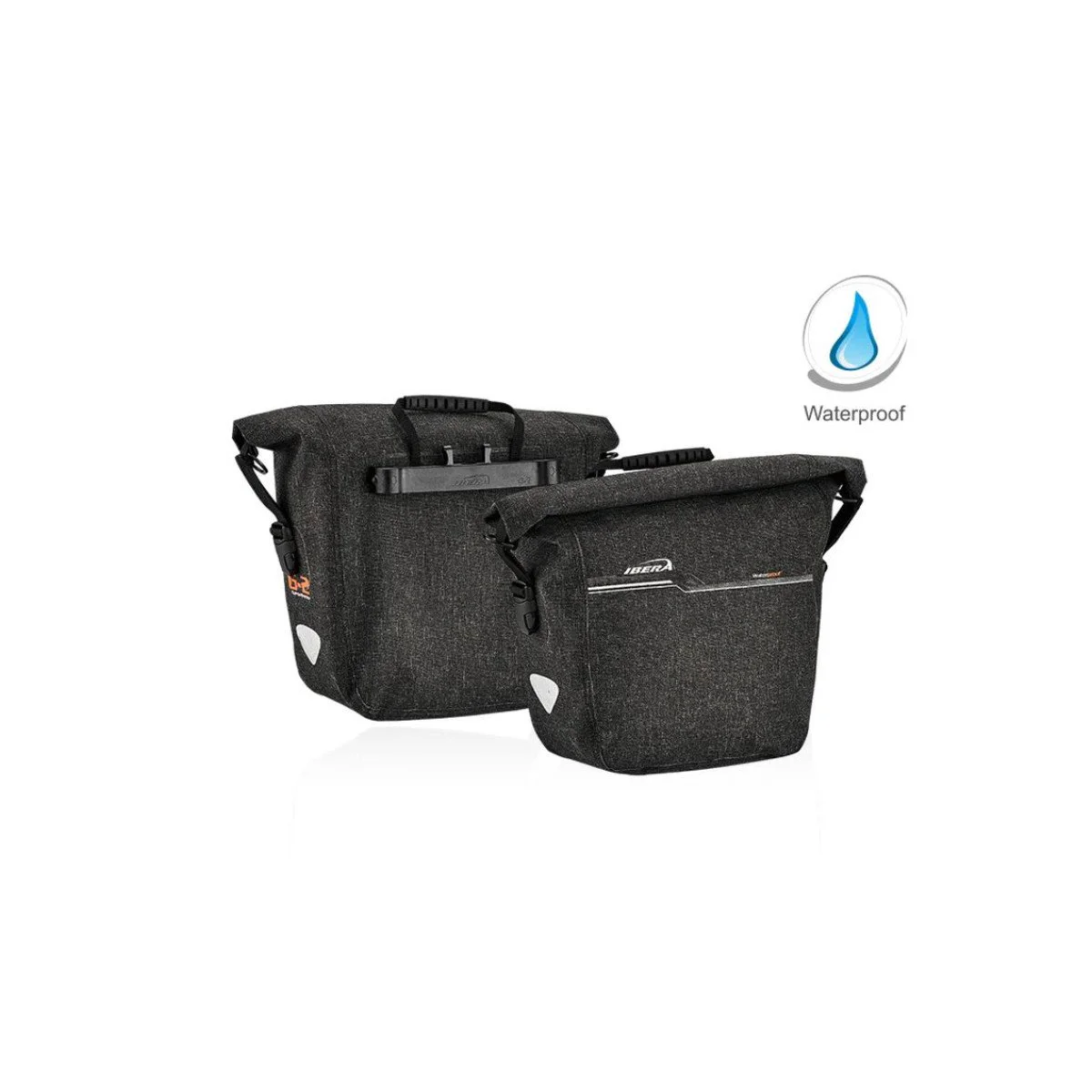 Ibera G-2 Waterproof Bike Pannier IB-BA33 bagažinės krepšys | 12L