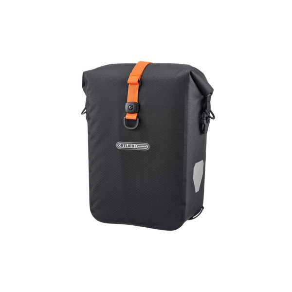 Ortlieb Gravel-Pack Single Black Matt krepšys ant bagažinės | Quick-Lock2.2 / 14.5L
