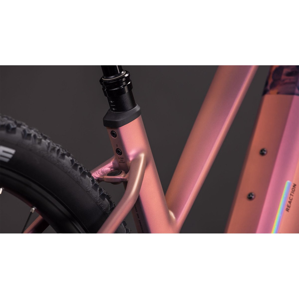 Cube Reaction Hybrid SLX 800 Trapeze 29 shiftblush'n'art 2026 elektrinis dviratis