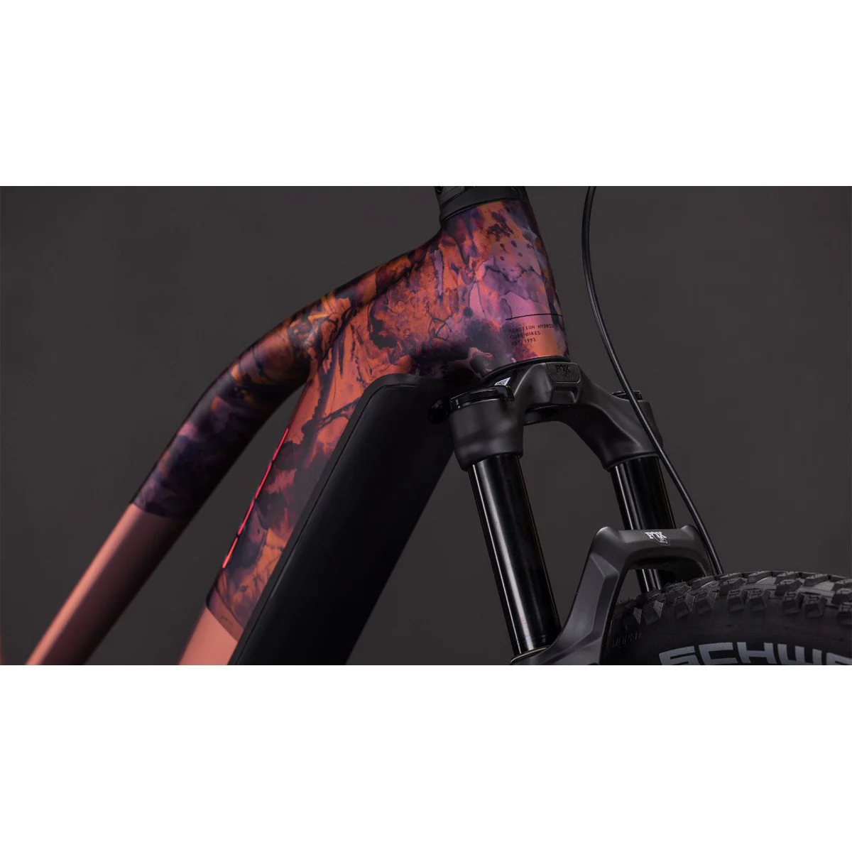 Cube Reaction Hybrid SLX 800 Trapeze 29 shiftblush'n'art 2026 elektrinis dviratis