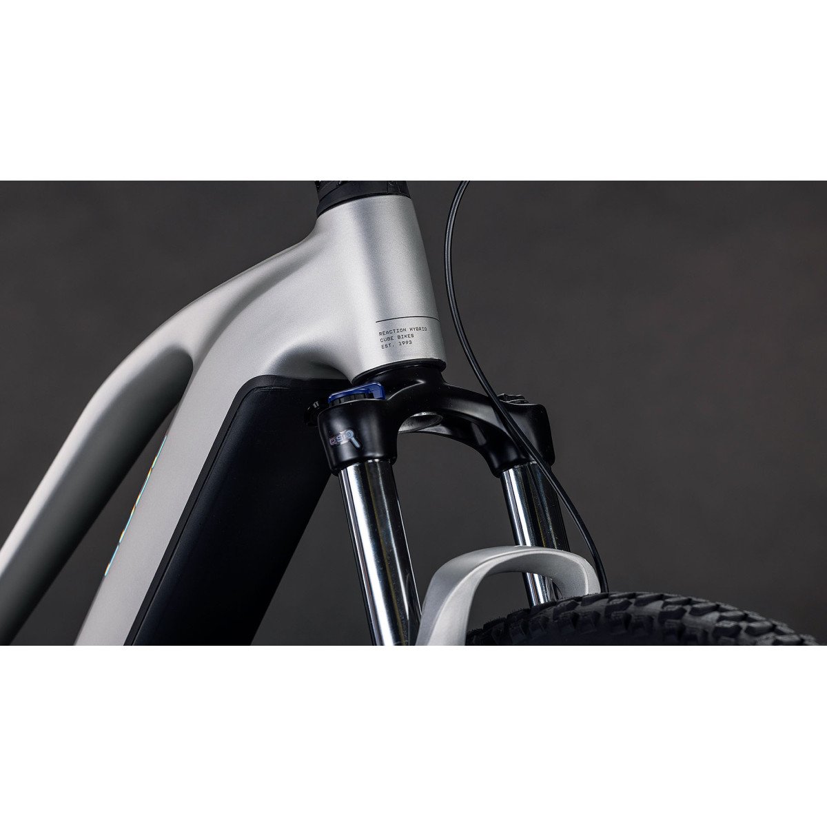 Cube Reaction Hybrid ONE 800 Trapeze 29 sleekgrey'n'prism 2026 elektrinis dviratis