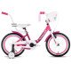 Tabou Miss Alu 14 pink-purple dviratis
