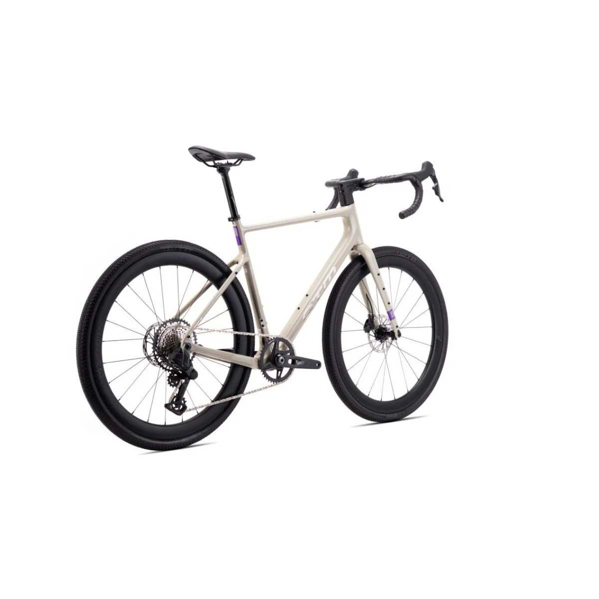 CTM Koyuk CR Race 700C 2026 Black / Chameleon Grey dviratis